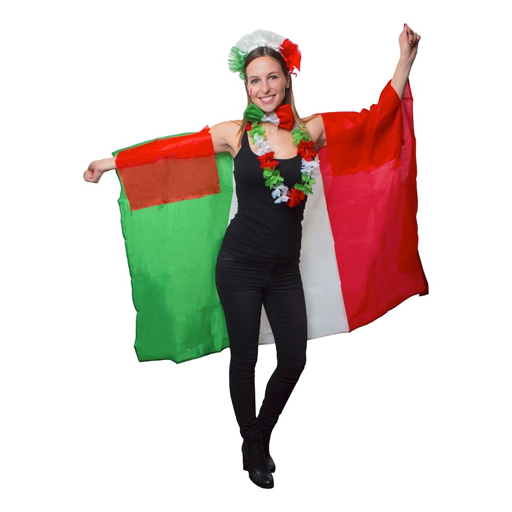 Flaggcape Italien