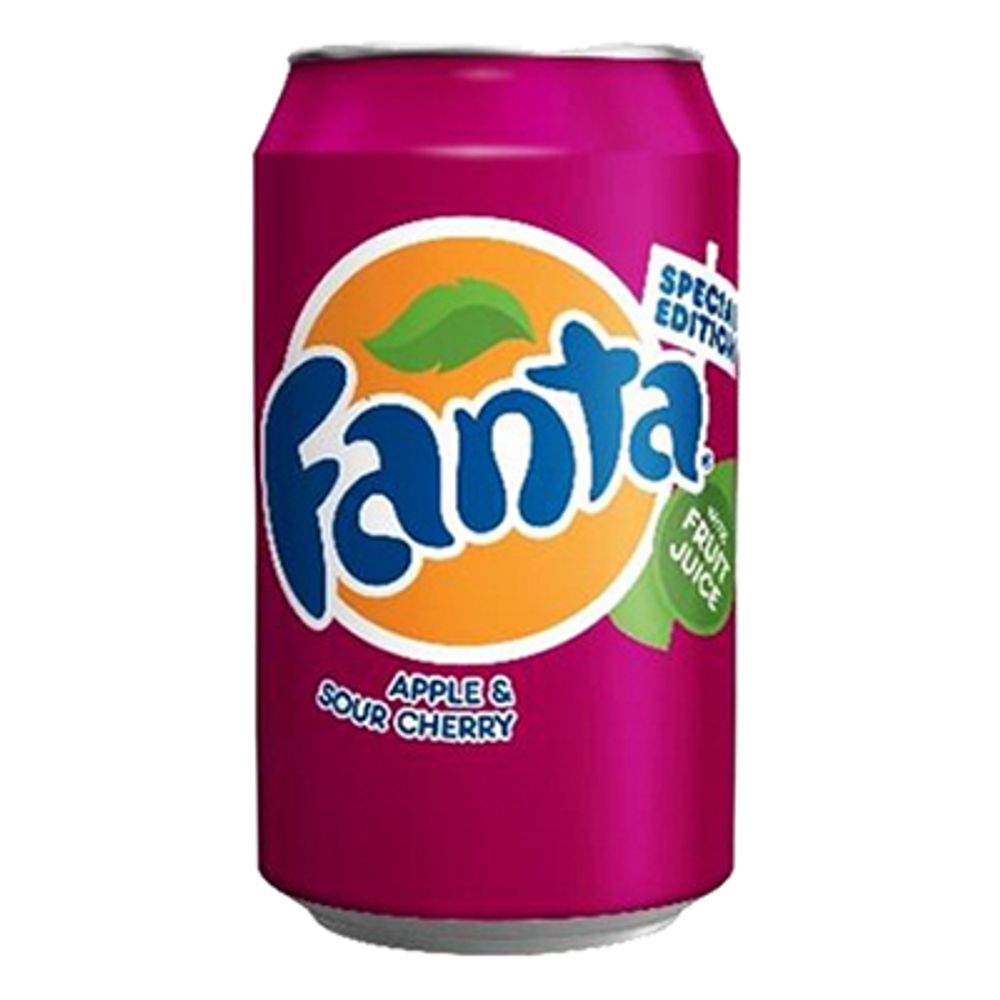 Fanta Apple & Sour Cherry