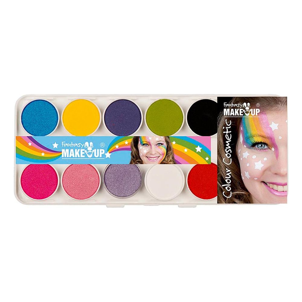 Fantasy Make-Up Sminkpalette Shimmer Rainbow