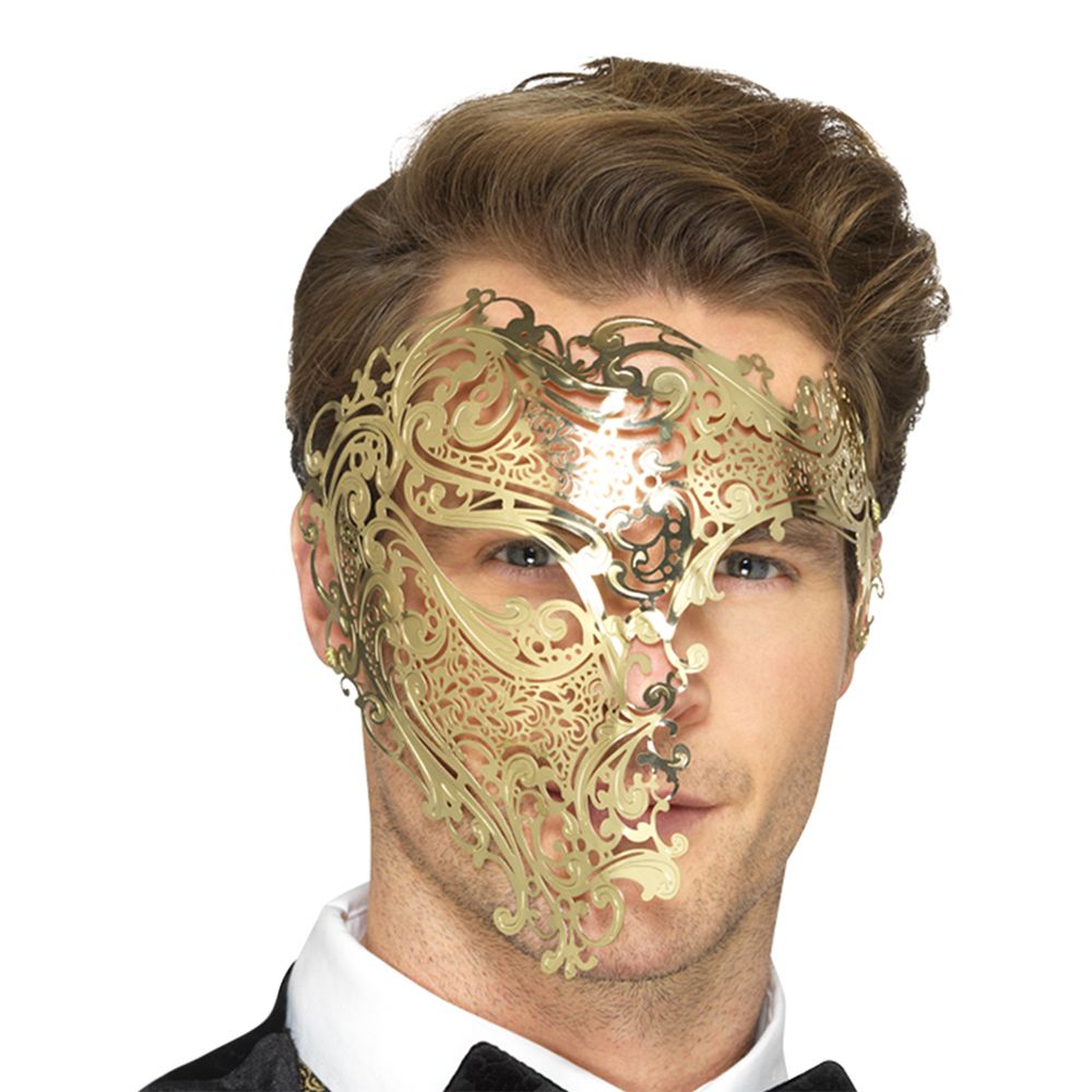 The Phantom Of the Opera Halvmaske Guld