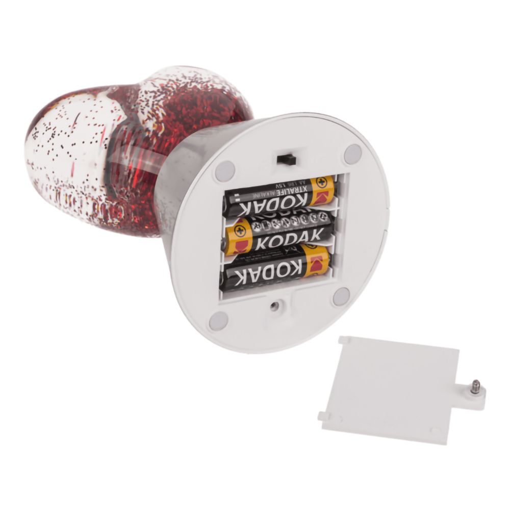 Farveskiftende Lampe Hjerte Glitrende