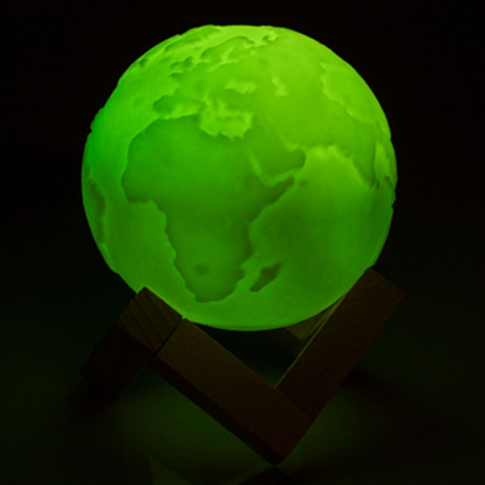 Färgskiftande LED-Lampa Jorden