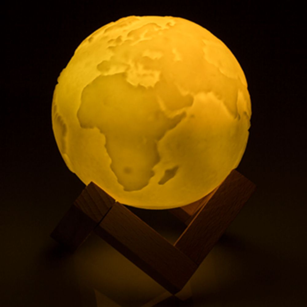 Färgskiftande LED-Lampa Jorden