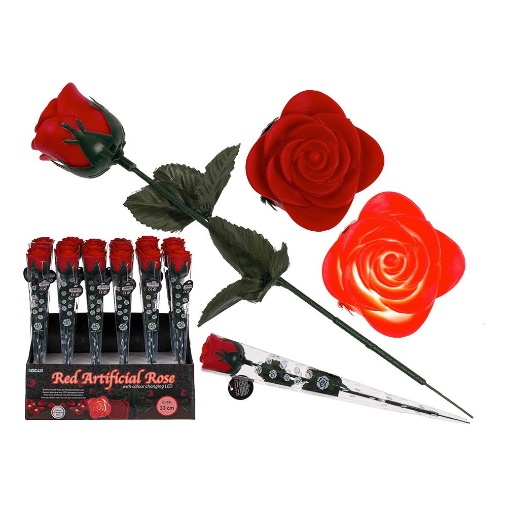 Fargeskiftende Rose