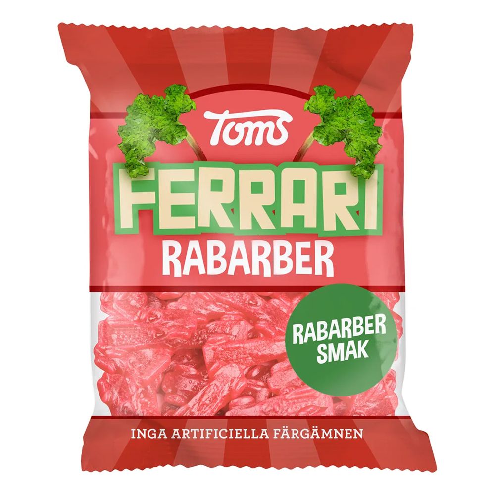 Ferrari Raparperi Karkkipussi