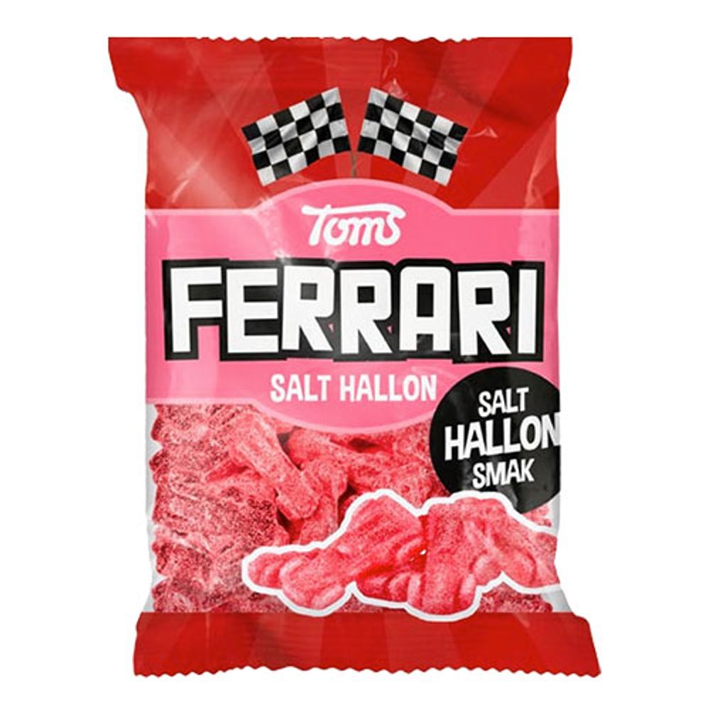 Ferrari Salt Hallon Karkkipussi