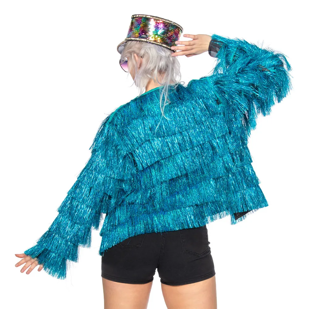 Festivaljacka Tinsel Turkos