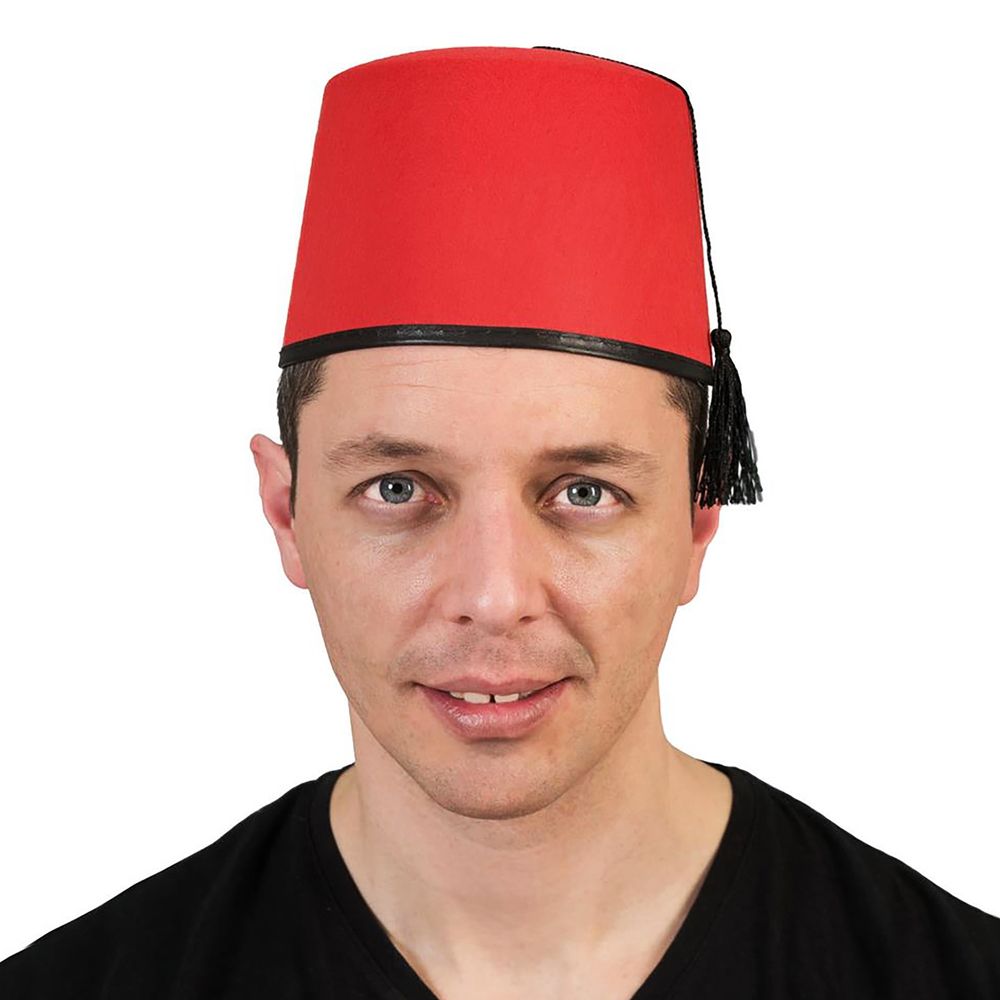 Fez Hat Rød
