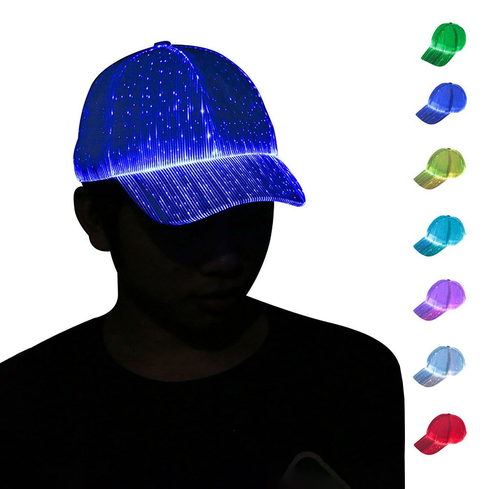 Fiberoptisk LED Kasket