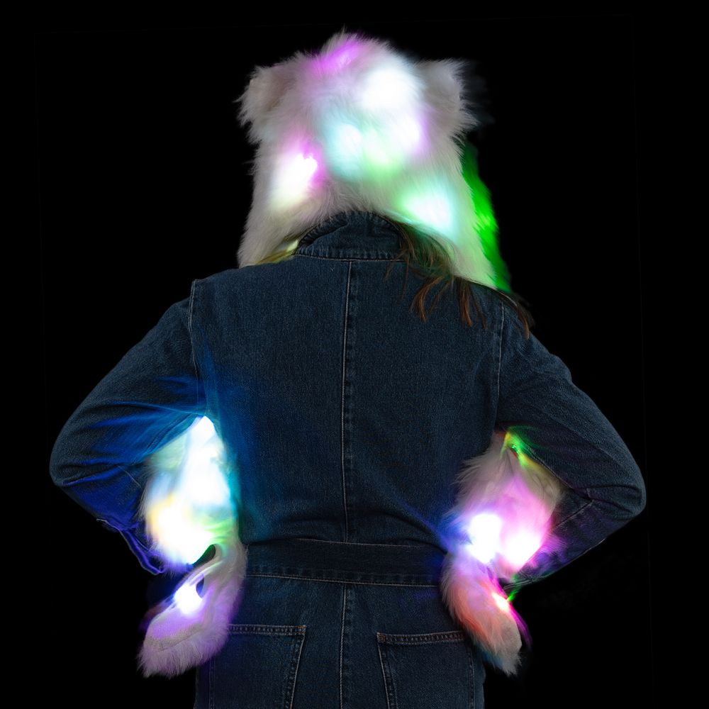 Fiberoptisk LED Scarf
