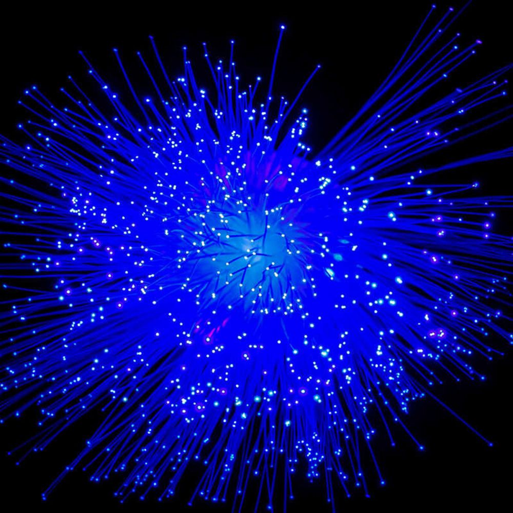 Fiberoptisk Starlight RBG-lampe