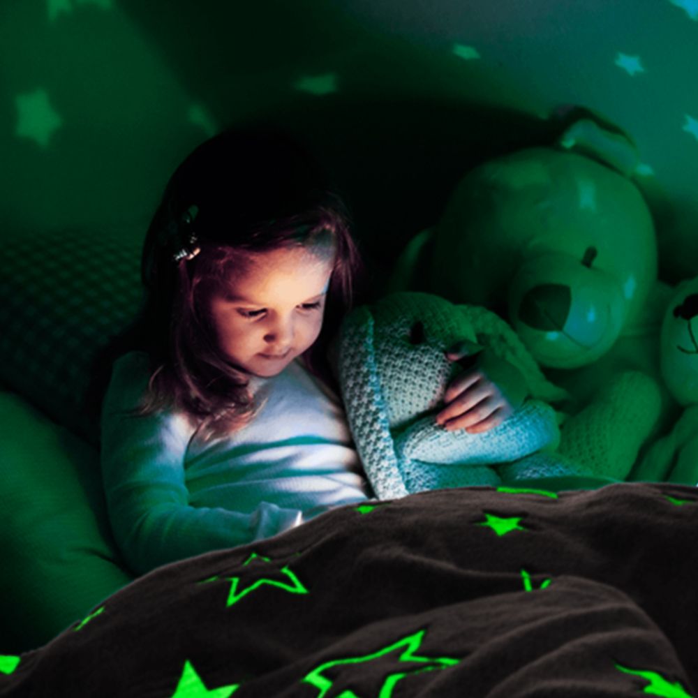 Teppe med Stjerner Glow in the Dark