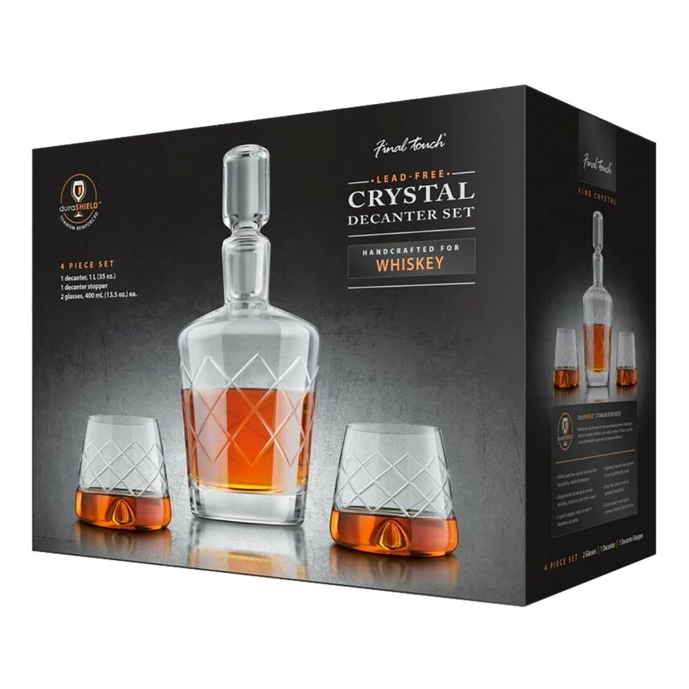 Final Touch Durashield Whisky Karaffel Sett