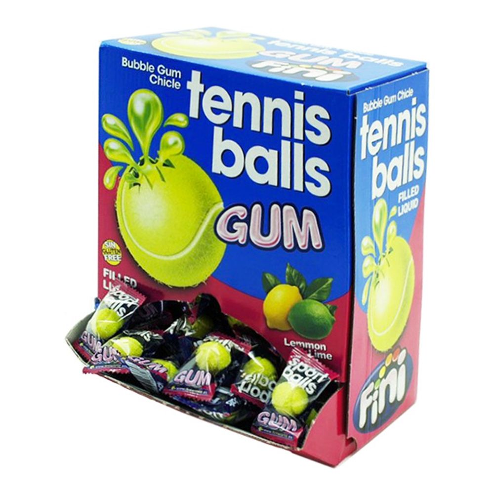 Fini Sport Balls Gum Tennis Storpack