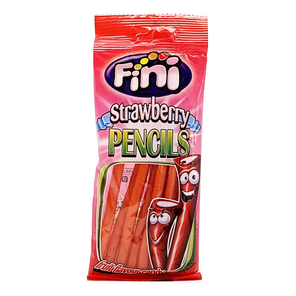 Fini Strawberry Pencils Pose
