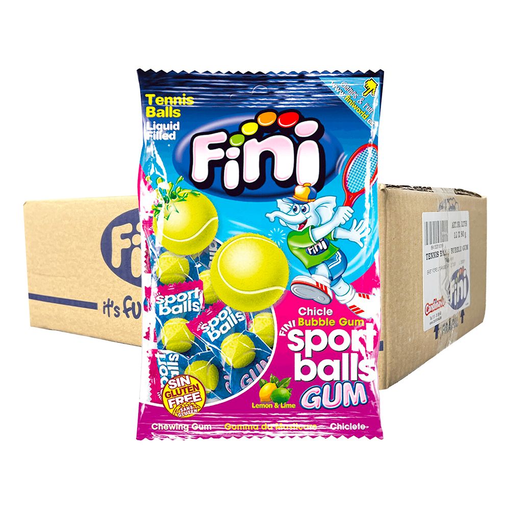 Fini Tennisbollar i Påse Storpack