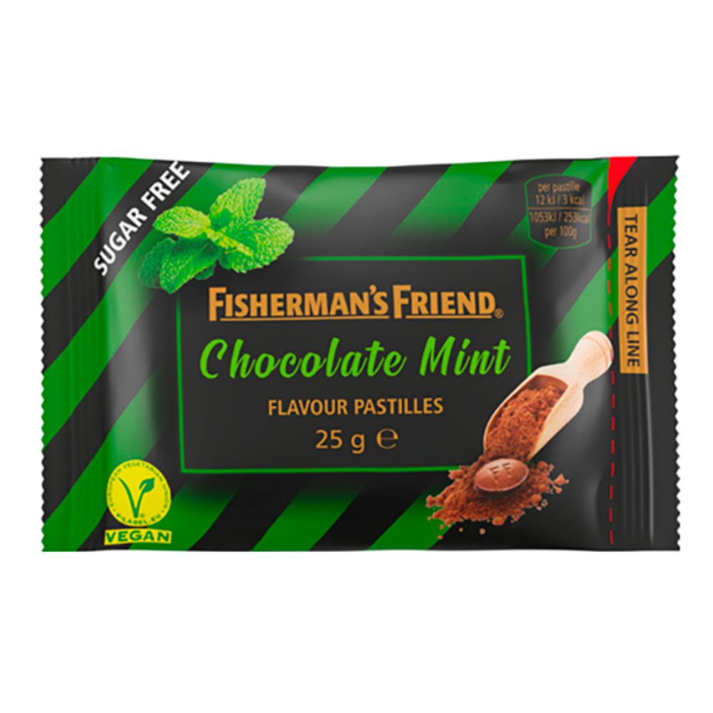 Fisherman's Friend Sukkerfri Choco Mint