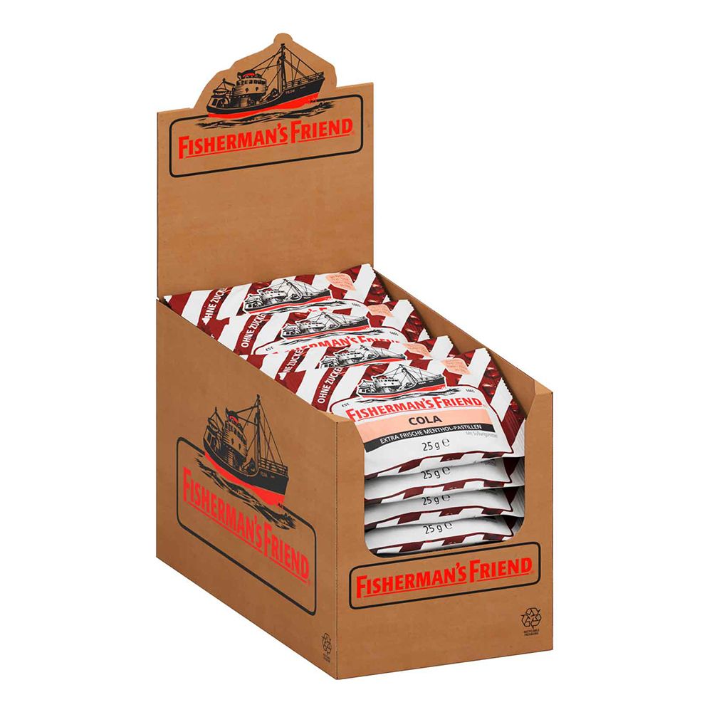 Fishermans Friend Sockerfri Cola Storpack