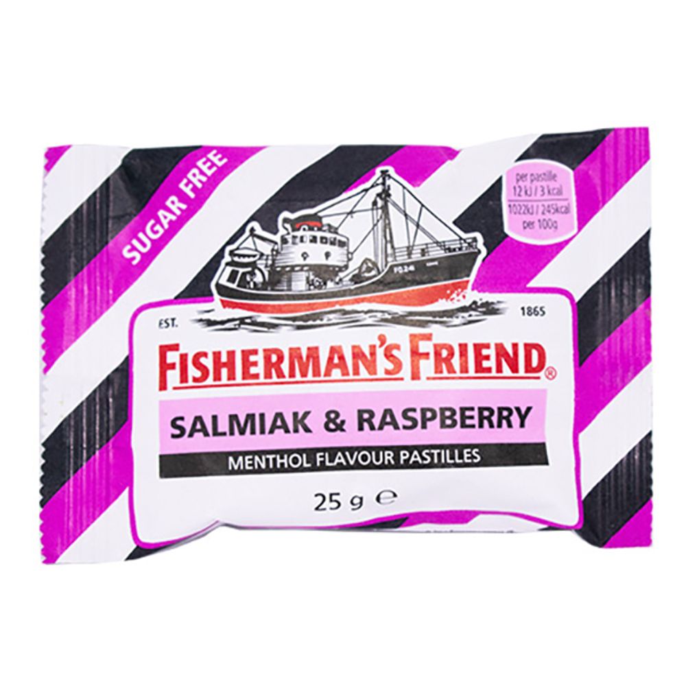 Fisherman´s Friend Sukkerfri Salmiak & Raspberry