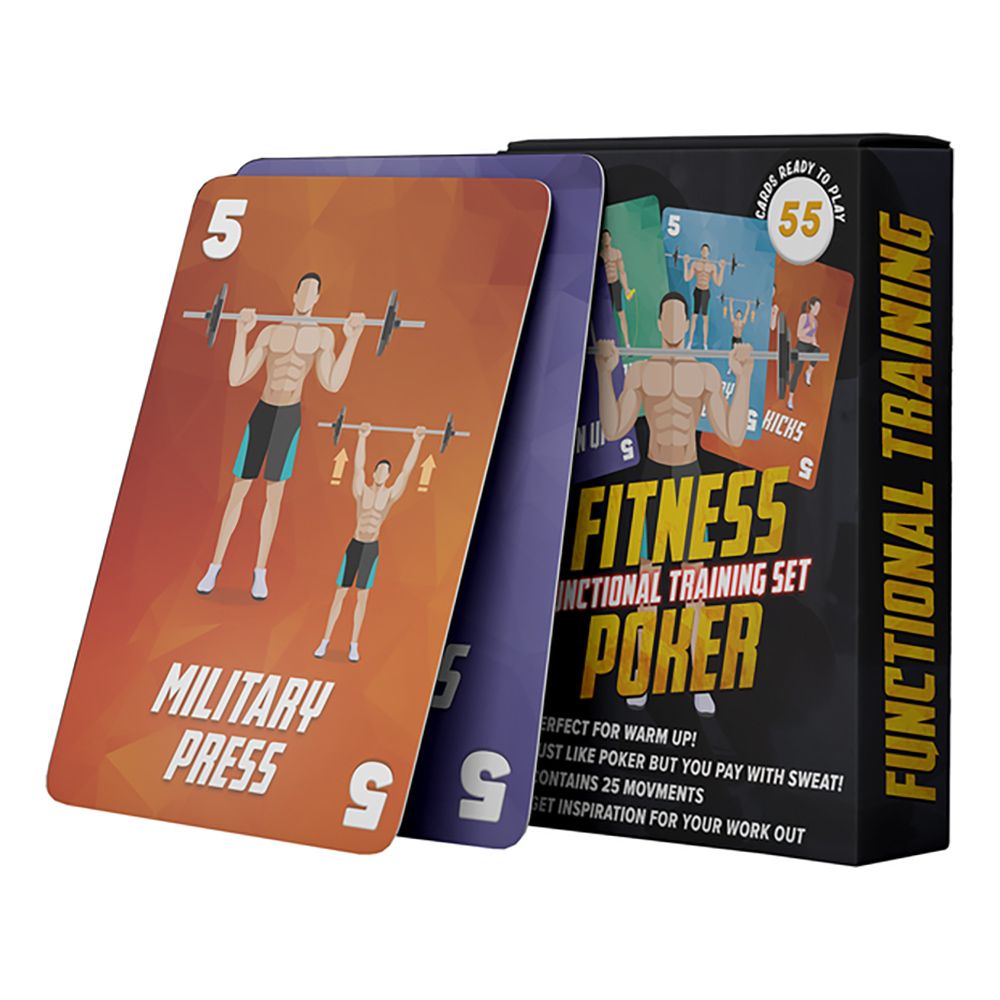 Fitness Poker Kortspill
