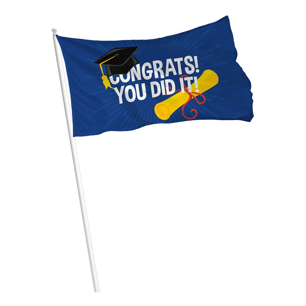 Flagg Congrats You Did It!