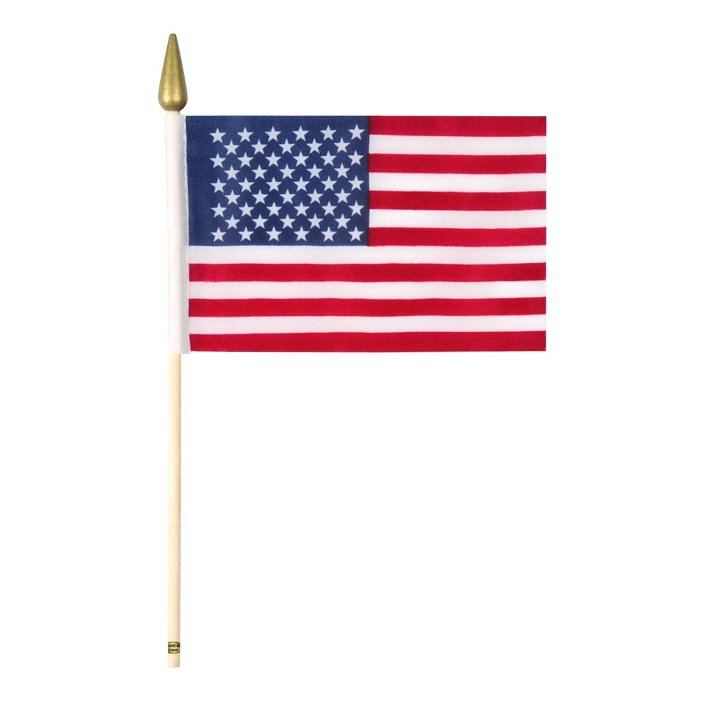 Flag på Pind Amerika