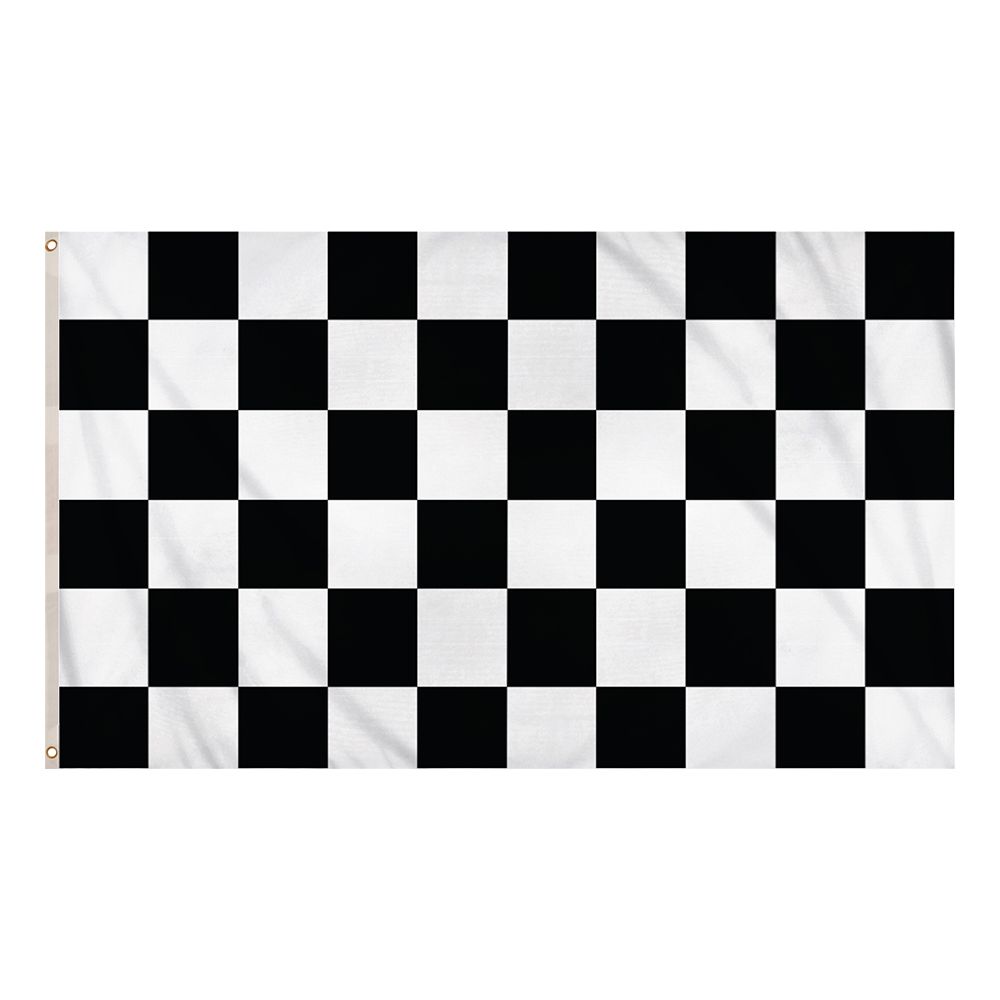 Flagga Schackrutig