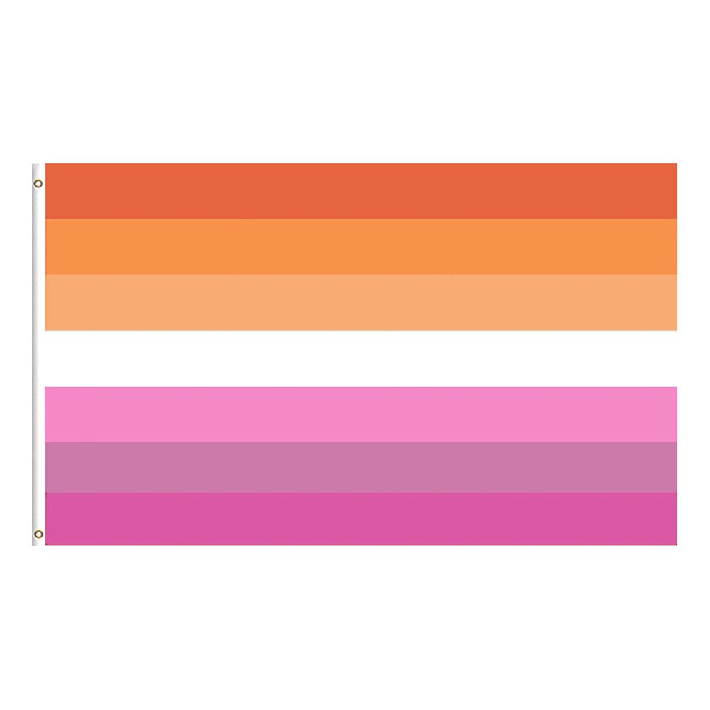 Lippu Auringonlasku Lesbian