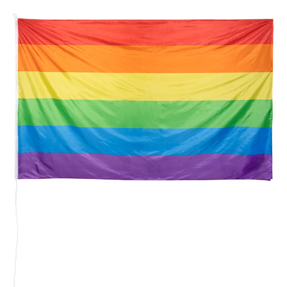 Flag XL i Polyester Pride