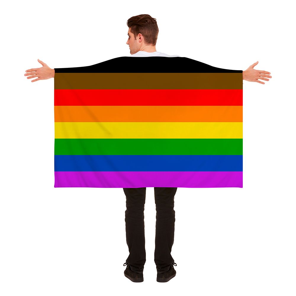 Flaggcape Pride 8 Färger