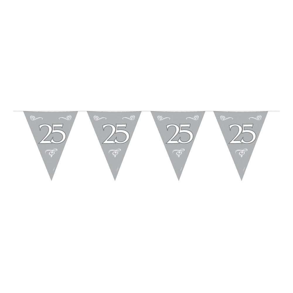 Vimpelbanner 25 Sølv