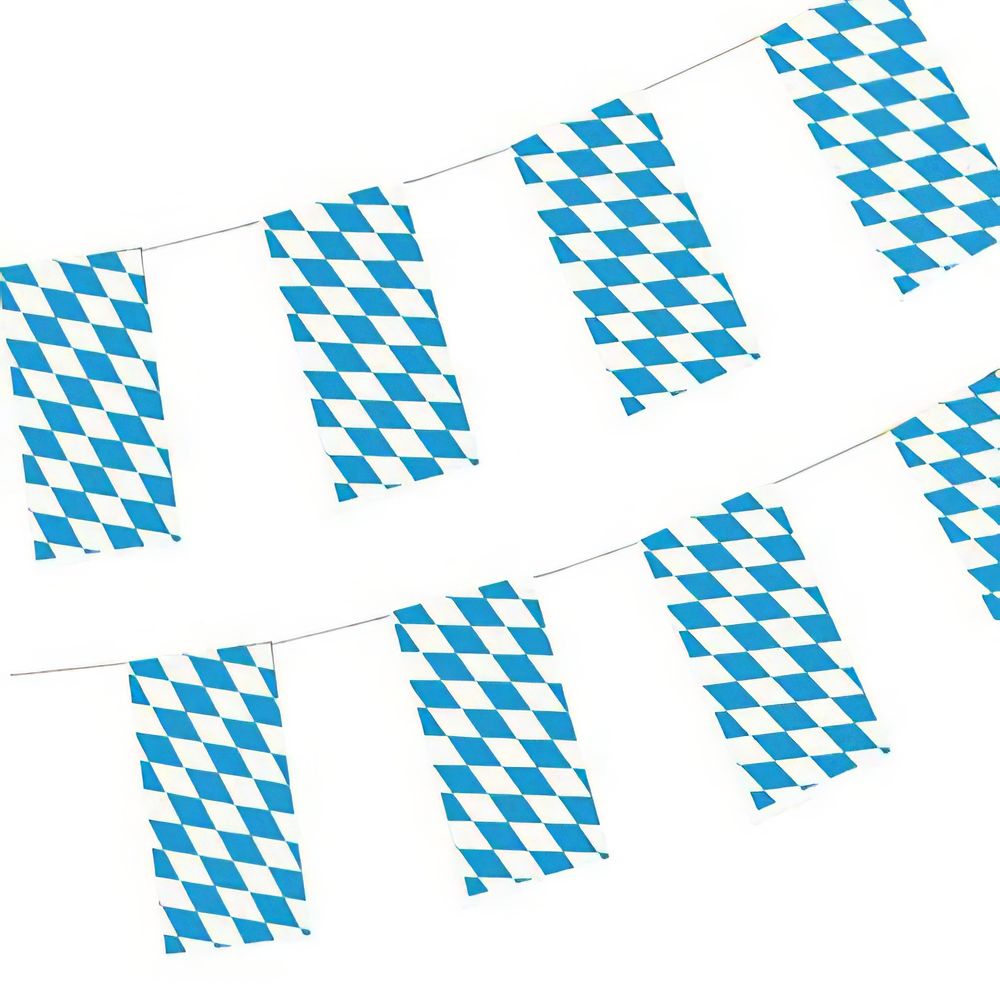 Flaggirlander Bayersk Blå
