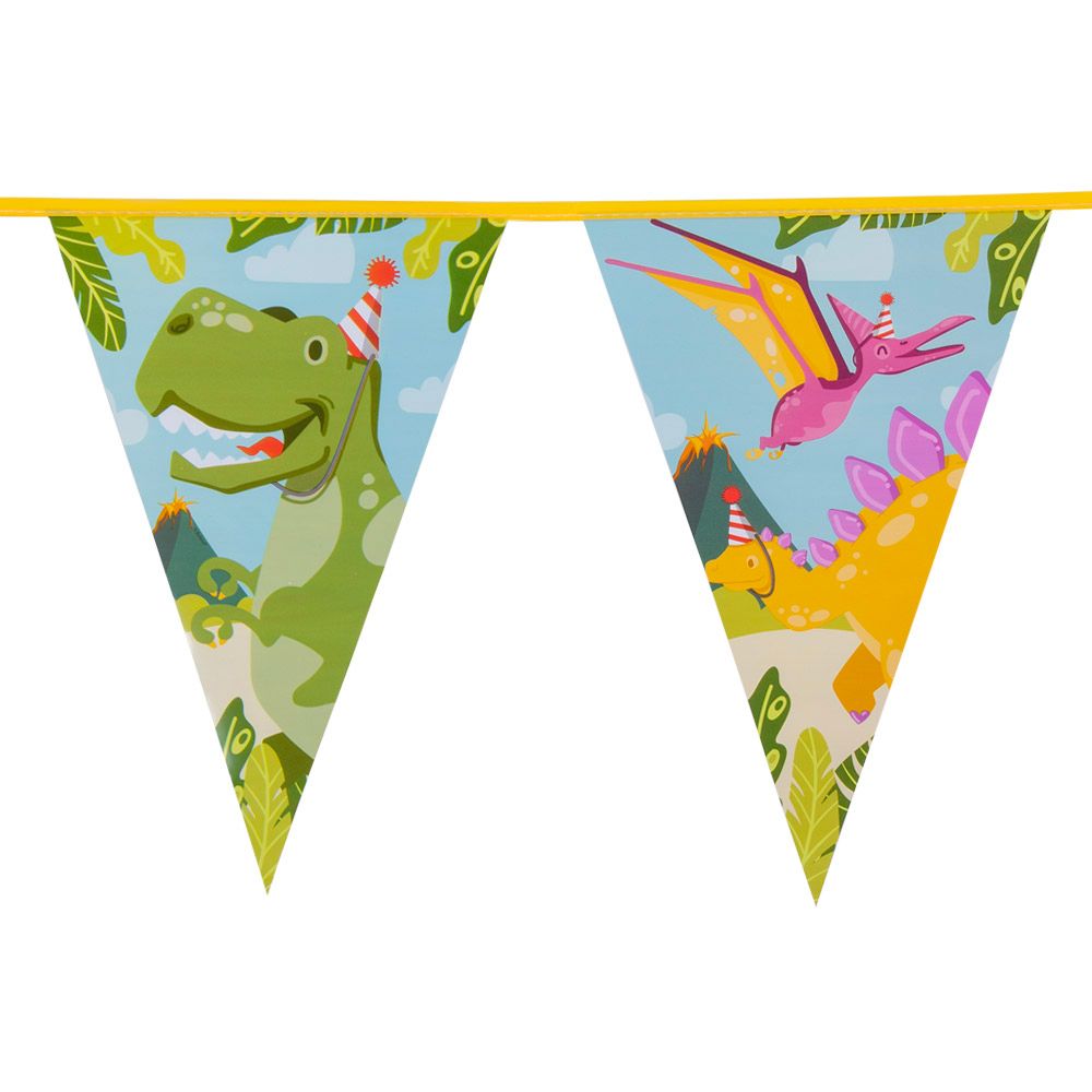 Vimpelguirlande Dino Party