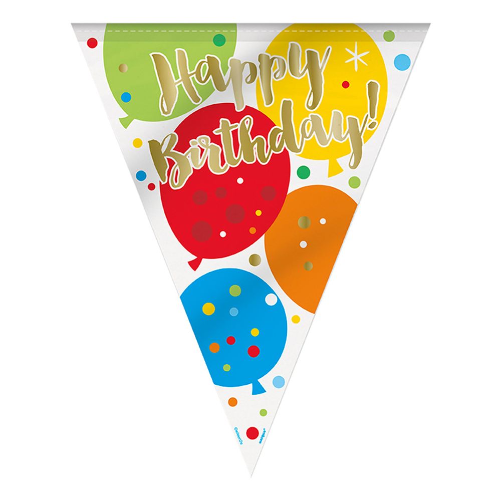 Flaggirlander Gull Happy Birthday