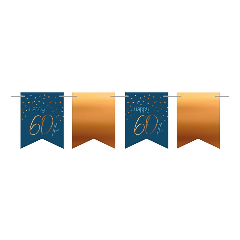 Lippuviirinauha Happy 60th True Blue
