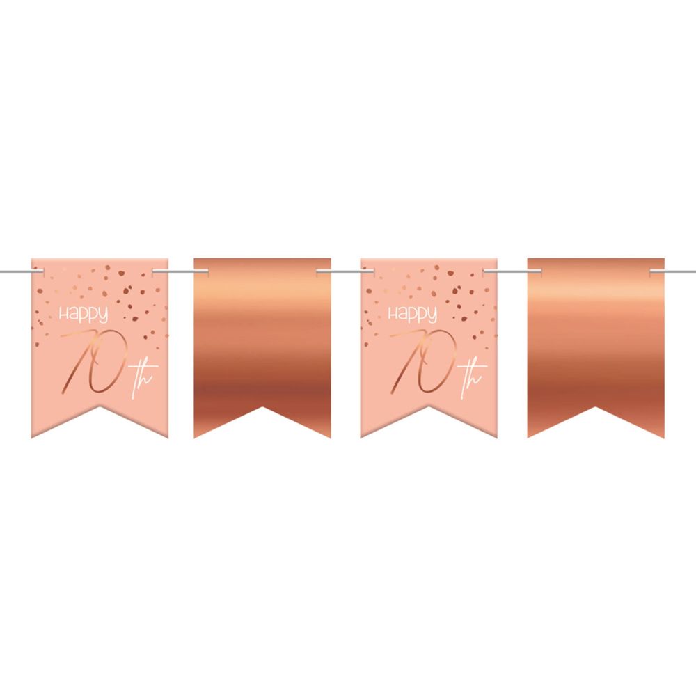 Vimpelgirlang Happy 70th Lush Blush
