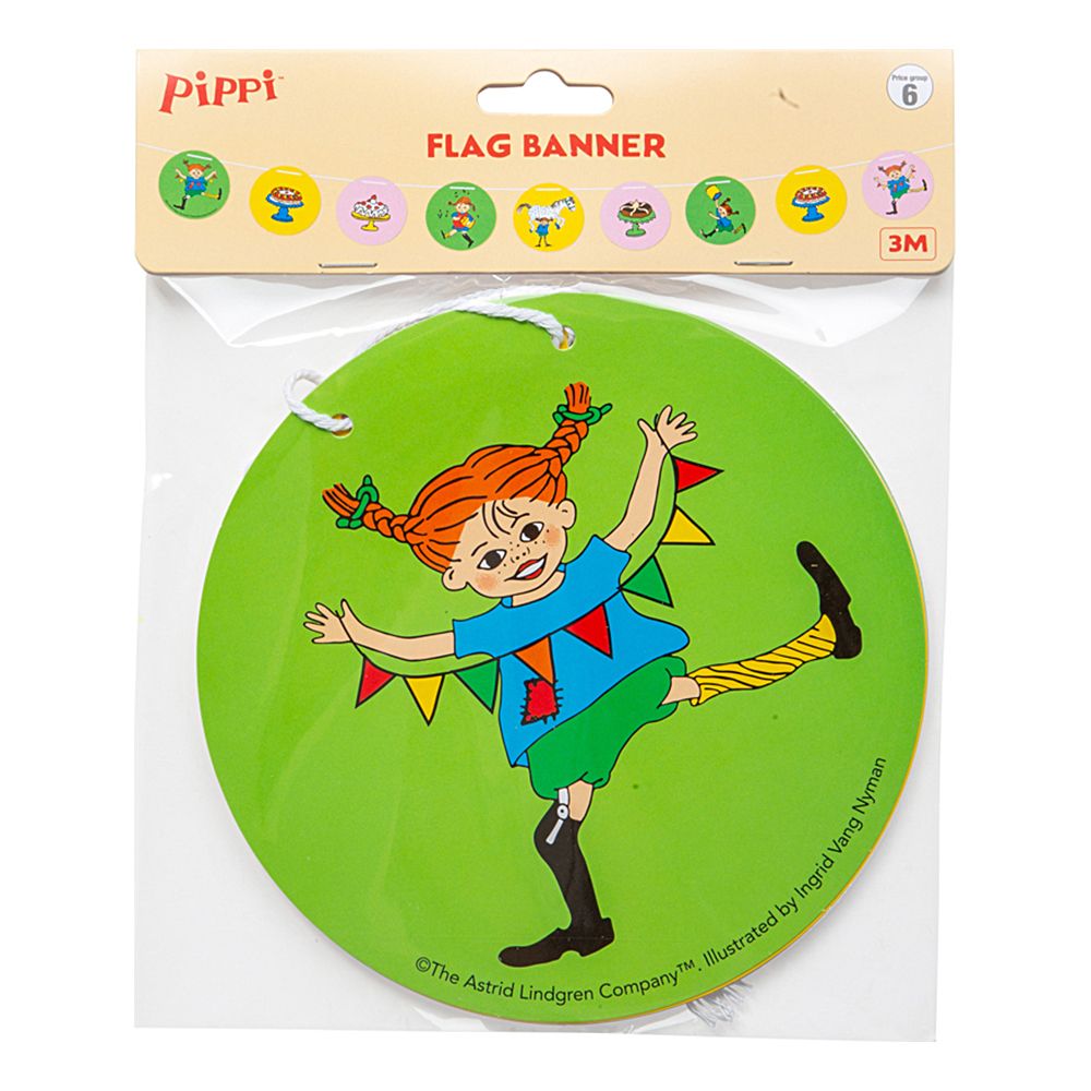Vimpelguirlande Pippi Langstrømpe
