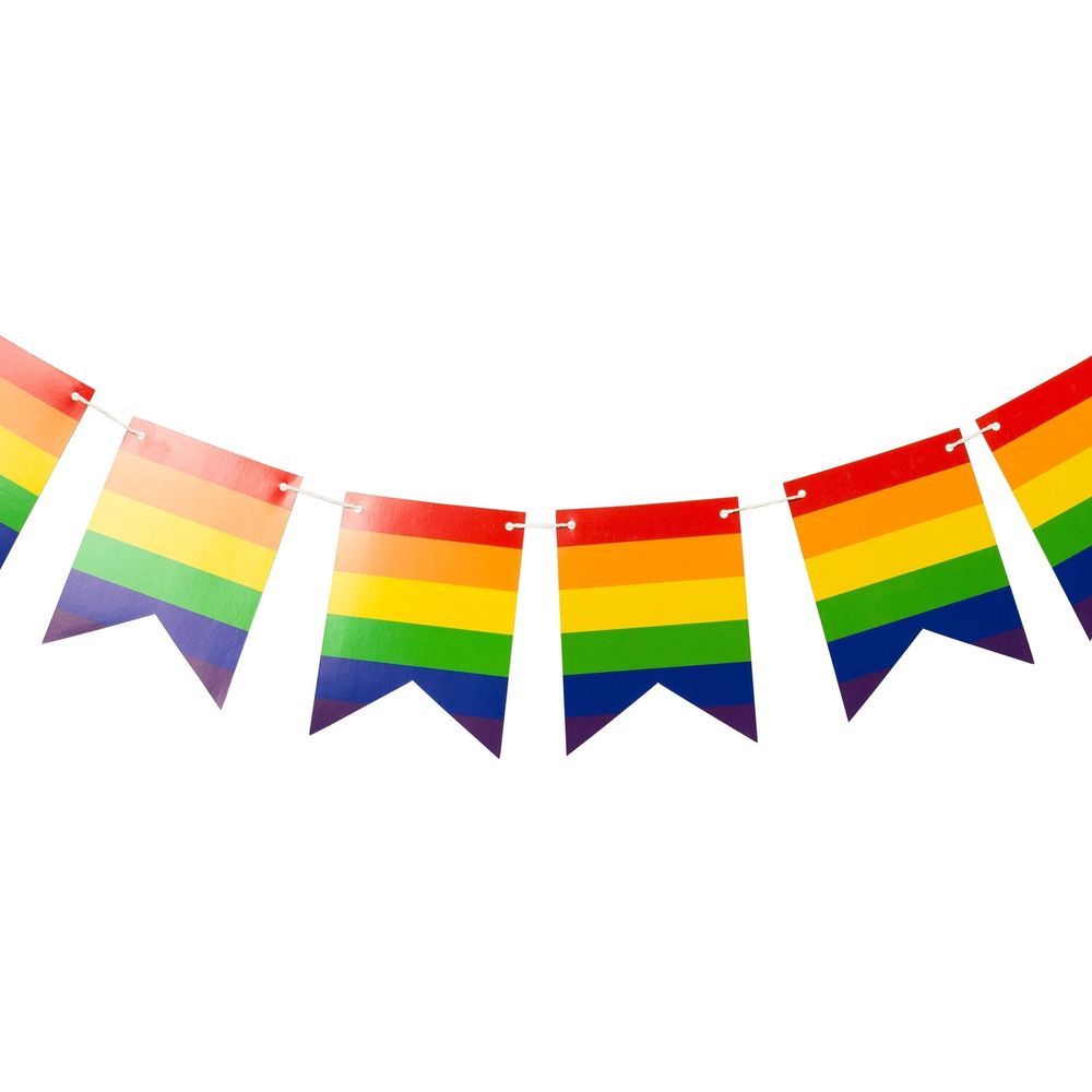 Flagguirlande Pride