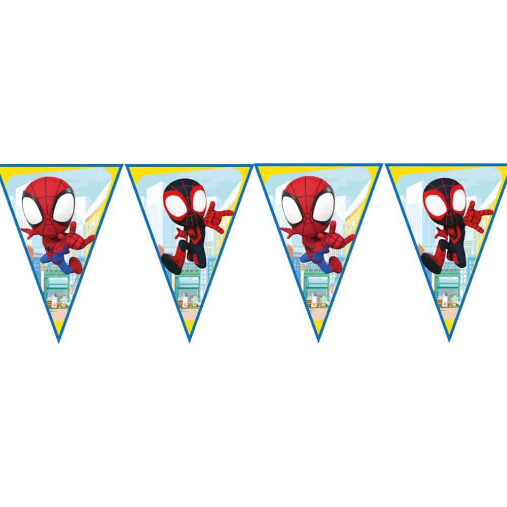Vimpelguirlande Spidey & Hans Fantastiske Venner