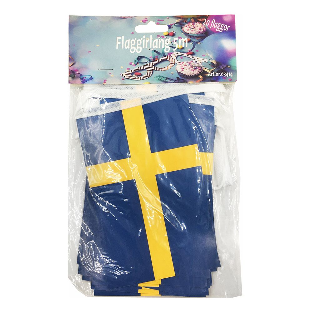 Flaggirlander Svenske Flagg