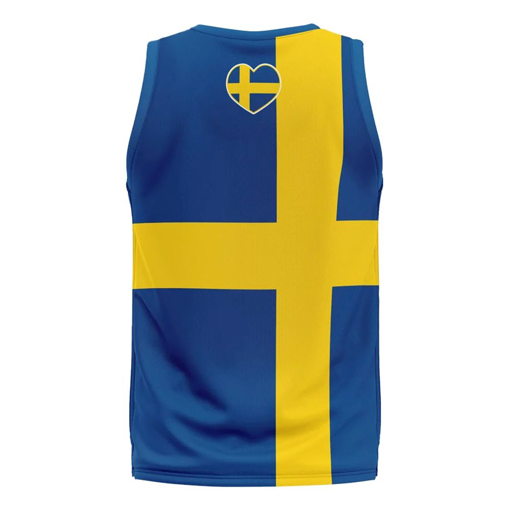 Tanktop Sveriges Flag