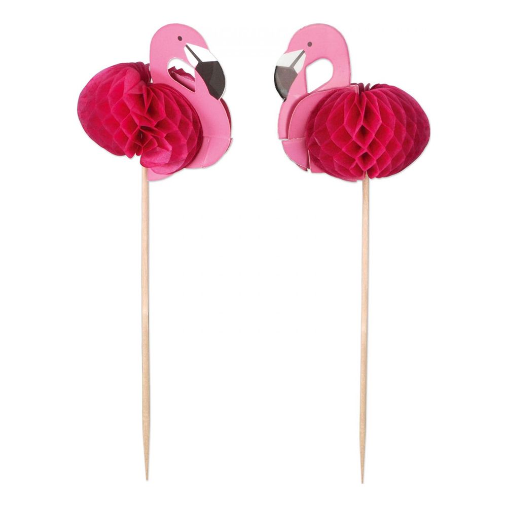 Flamingo cocktaildekoration