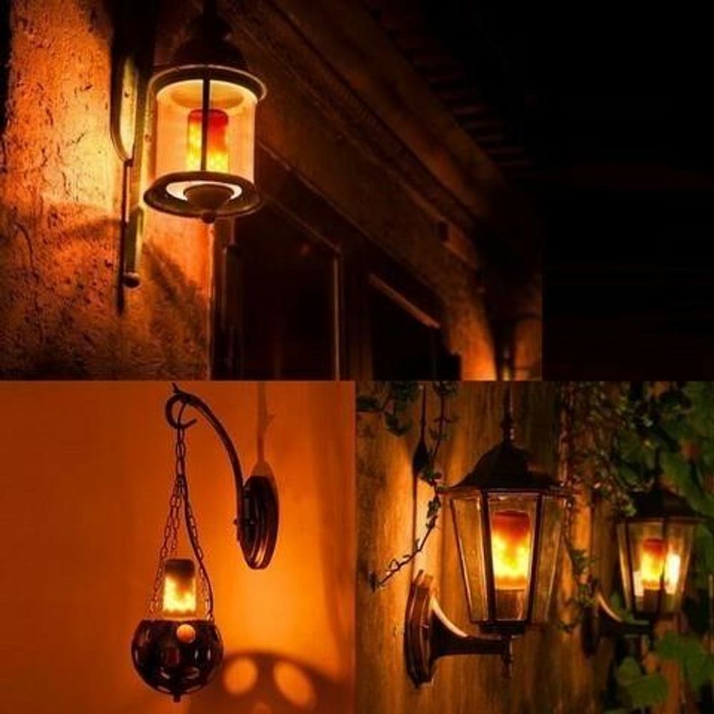 Flammende LED-lampe