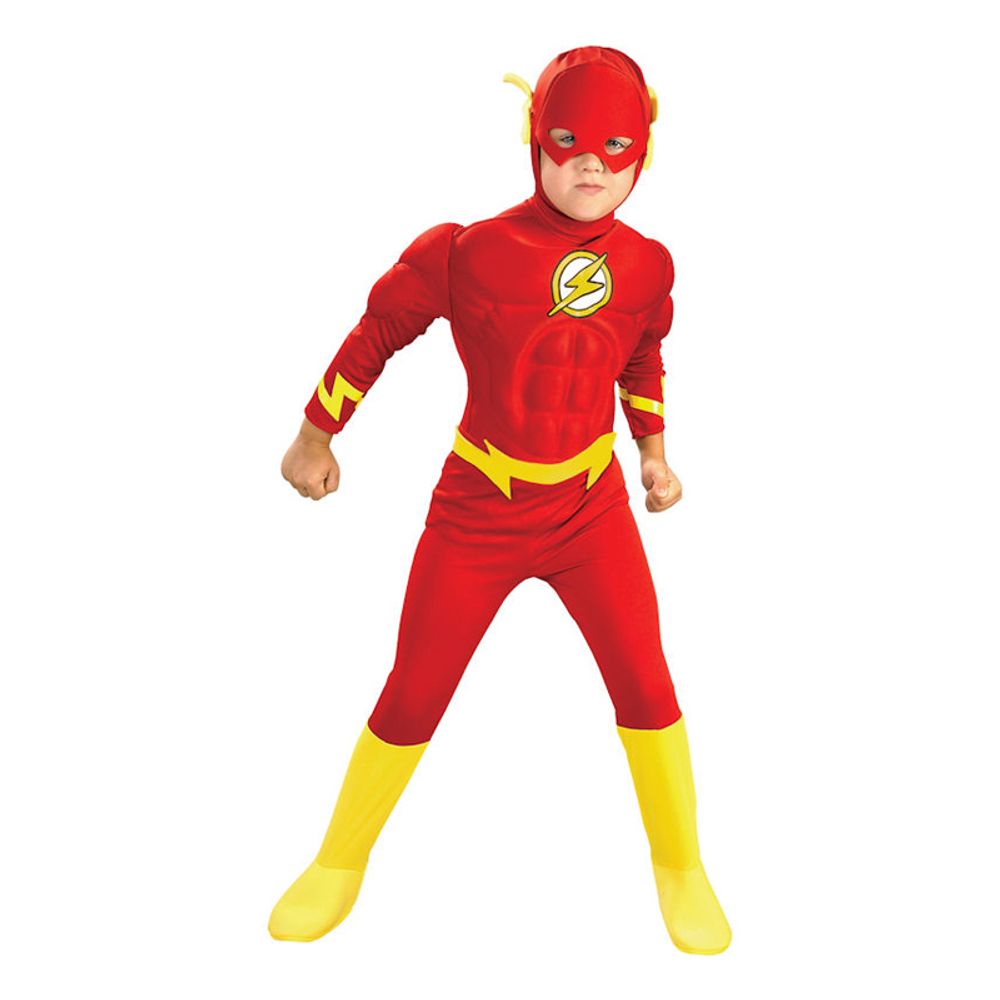 Flash Lihaksilla Lasten Naamiaisasu