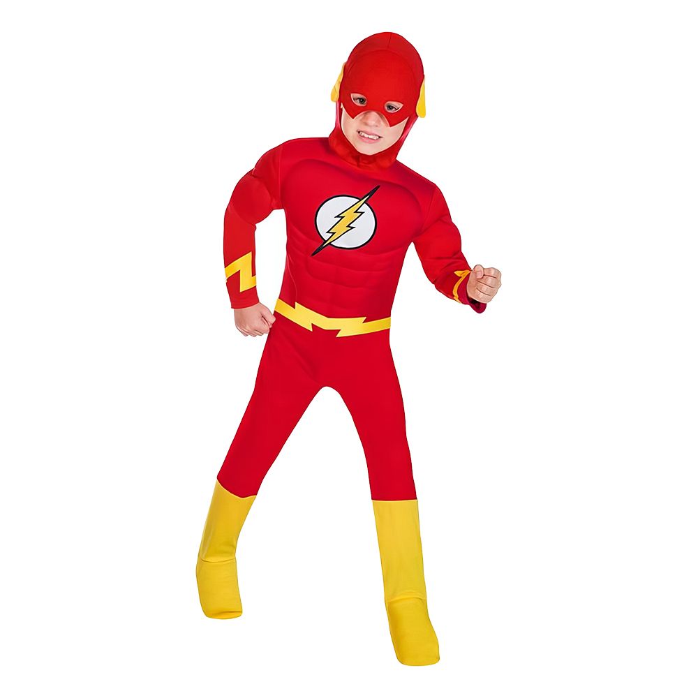 Flash Lihaksilla Lasten Naamiaisasu