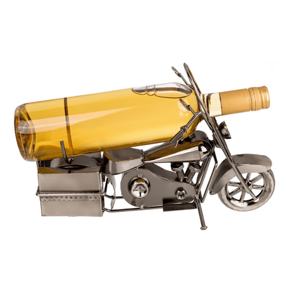 Vinställ i Metall Motorcykel