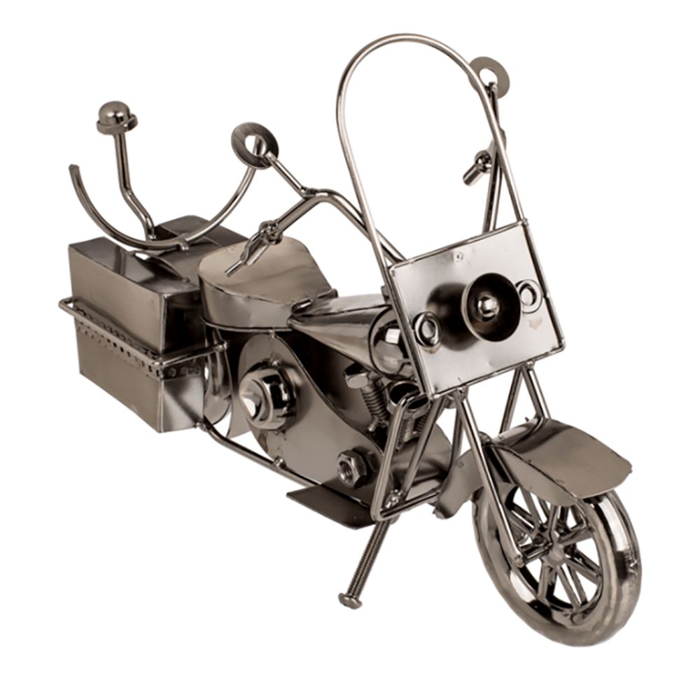 Vinställ i Metall Motorcykel