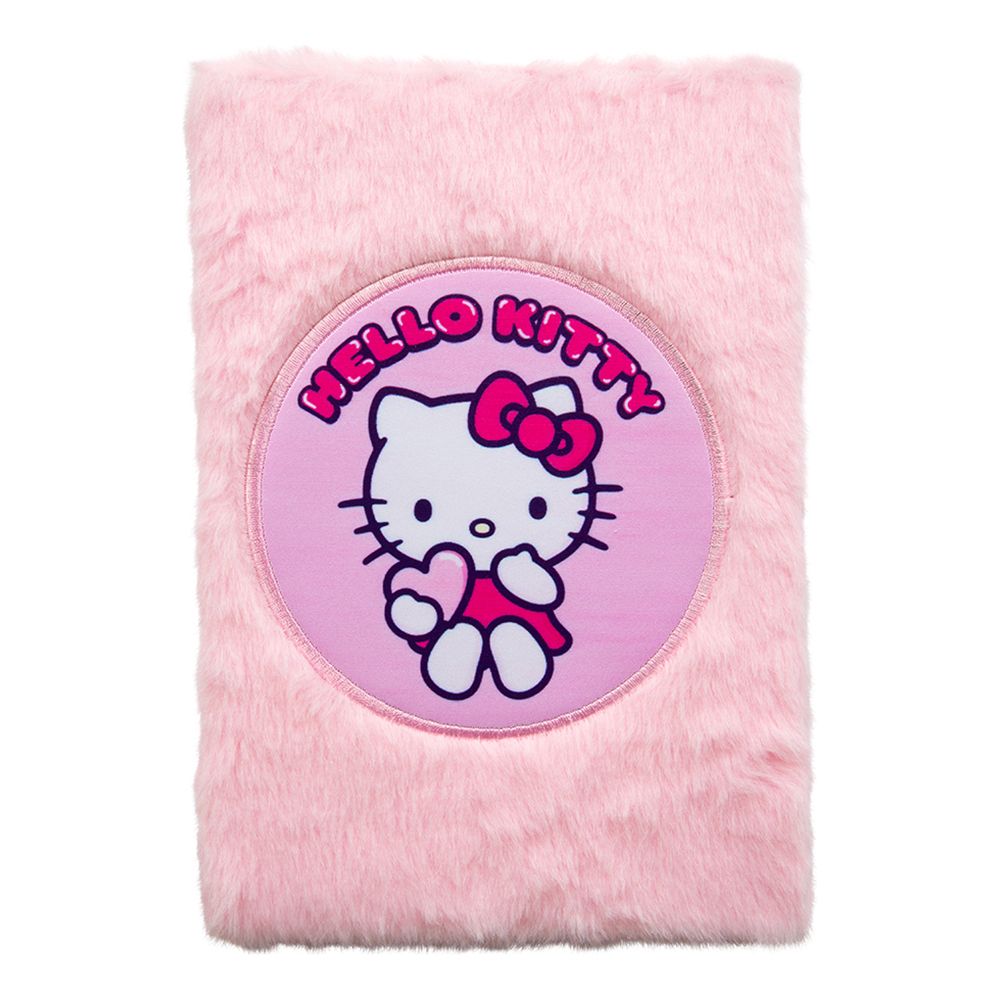 Fluffy Notesbog Hello Kitty