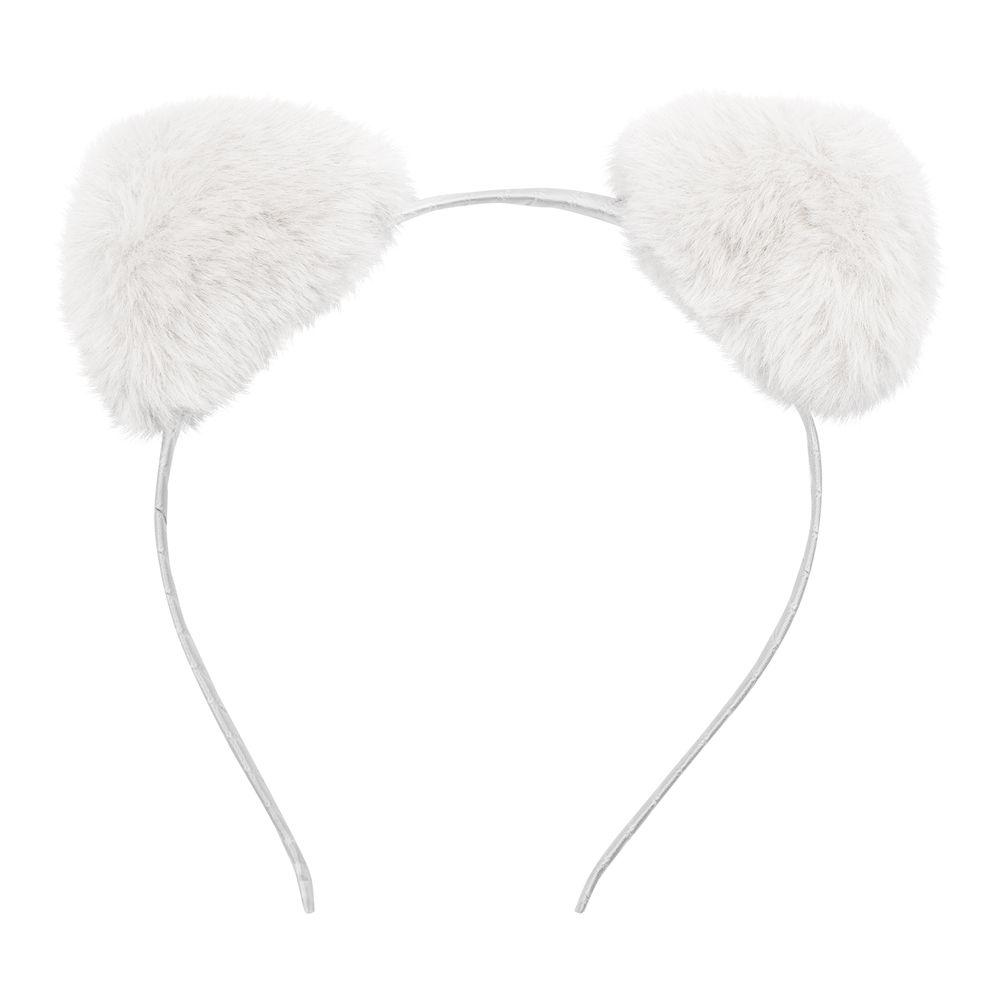 Fluffigt LED Diadem med Öron