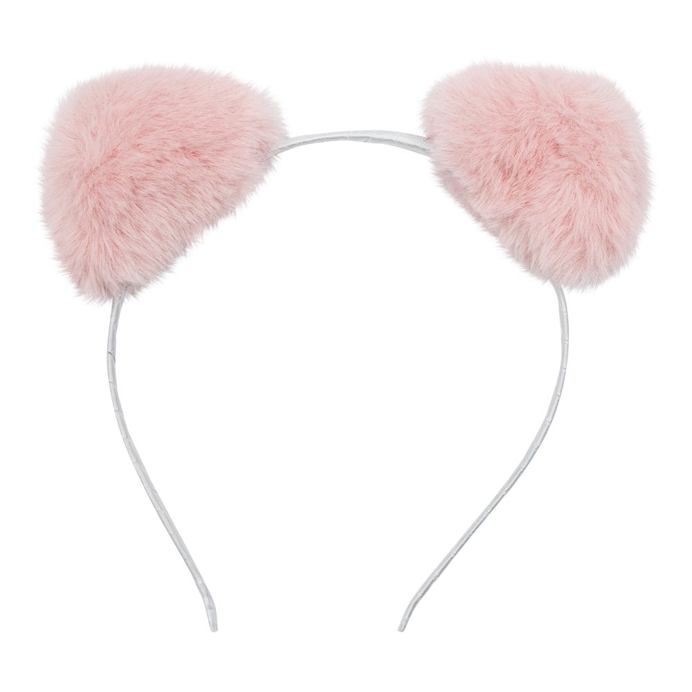 Fluffigt LED Diadem med Öron
